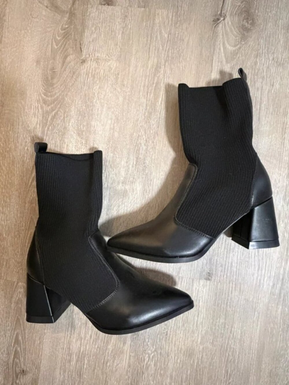 Black booties